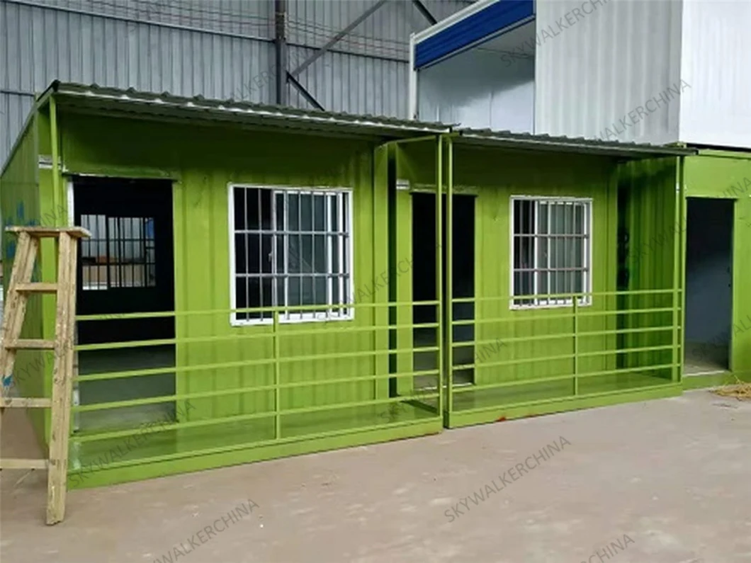 ISO Certificate Steel Frame Container House Prefab House Skw