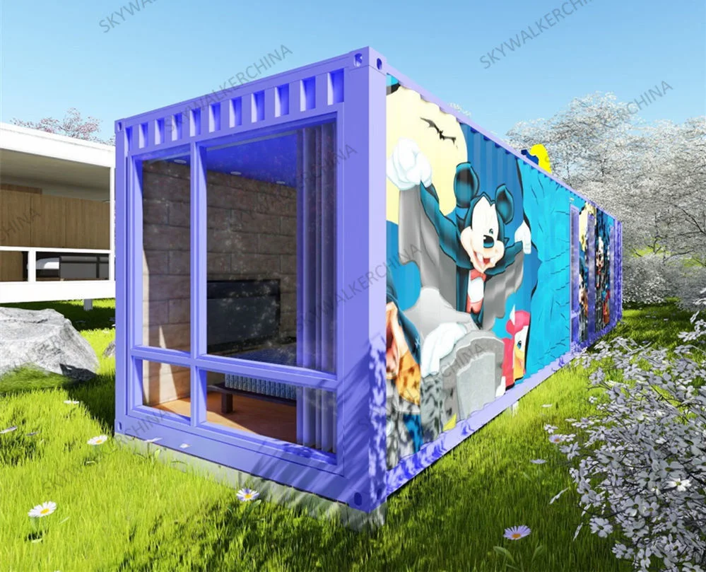 ISO Certificate Steel Frame Container House Prefab House Skw