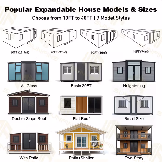 조립식 고급 확장형 주택, 조립식 컨테이너 가격, 모바일 오피스, 모듈형 목조 소형 우편 주문 주택, 판매용 확장형 컨테이너 주택