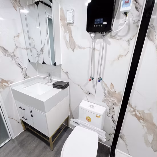 임시 사무실 휴대용 조립식 주택 선적 컨테이너 하우스 조립식 주택 작은 확장형 주택 휴대용 모바일 하우스 확장형 컨테이너 하우스