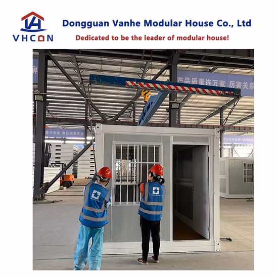 중국 저렴한 조립식 20FT 40FT 접이식 모듈식 고급 주거용 플랫 팩 조립식 접이식 컨테이너 하우스 판매